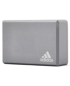 Блок для йоги Adidas Yoga Block 22,8 x 15,2 x 7,6 см, сірий