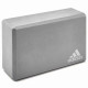 Блок для йоги Adidas Yoga Block 22,8 x 15,2 x 7,6 см, сірий