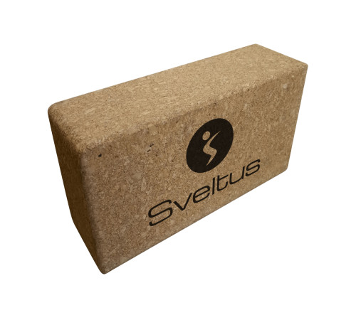 Блок для йоги Sveltus пробковый (SLTS-4203) Блок для йоги Sveltus пробковый (SLTS-4203)