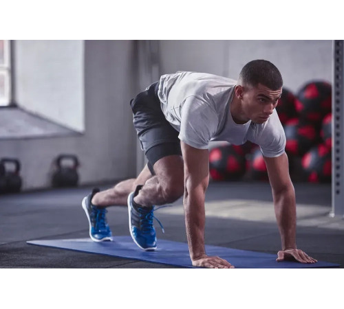 Килимок для фітнесу Adidas 7 мм, синій