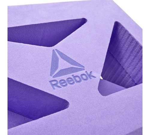 Блок для йоги Reebok фіолетовий (RAYG-10035PL) Блок для йоги Reebok фіолетовий (RAYG-10035PL)