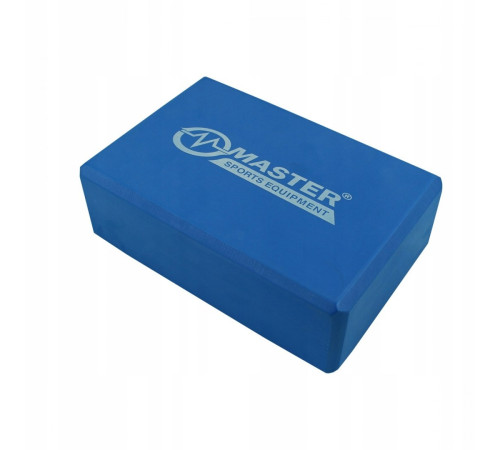 Блок для йоги MASTER Blue 23 x 15 x 7,5 см Блок для йоги MASTER Blue 23 x 15 x 7,5 см