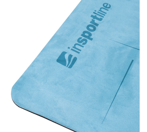 Килимок для йоги inSPORTline Padvana 183x61x0,4 см, блакитний Килимок для йоги inSPORTline Padvana 183x61x0,4 см, блакитний