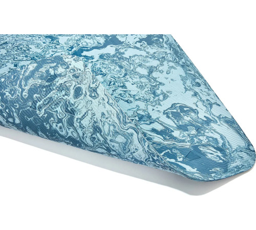 Килимок для йоги Adidas Camo Yoga Matte 5 мм, блакитний