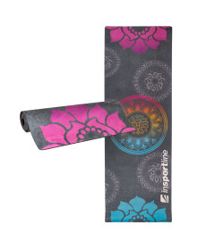  Килимок для йоги inSPORTline Sunshine 183x61x0,4 cm - Сірий
