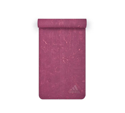 Килимок для йоги Adidas Camo Yoga Mat 5 мм, рожевий