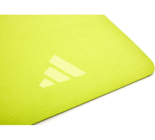 Килимок для йоги Adidas Double Sided Yoga Mat 6 мм, чорно-жовтий