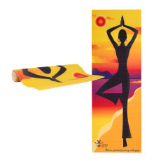  Килимок для йоги inSPORTline Medita - Yellow Pose