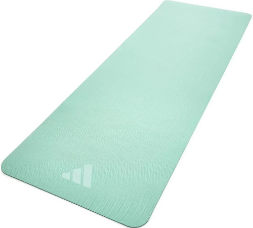 Двосторонній килимок для йоги Adidas Double Sided 176 х 61 х 0,6 см, зелено-синій