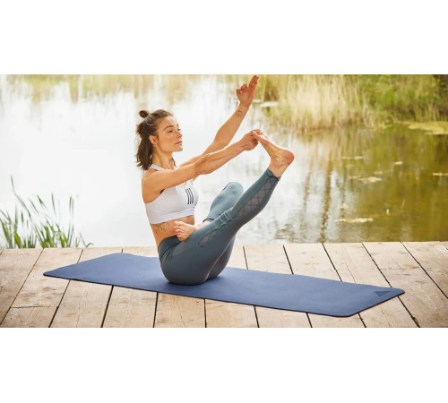 Килимок для йоги Adidas Premium Yoga Mat 5 мм, синій