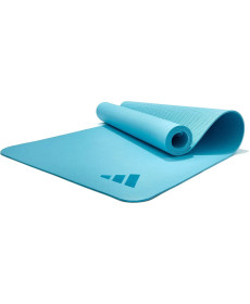 Килимок для йоги Adidas Premium Yoga Mat 5 мм, блакитний