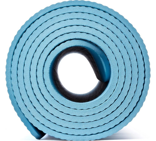 Килимок для йоги Adidas Premium Yoga Mat 5 мм, блакитний