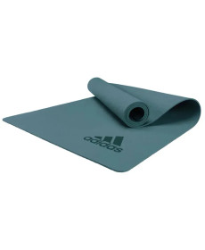 Килимок для йоги Adidas Premium Yoga Mat 5 мм, темно-зелений