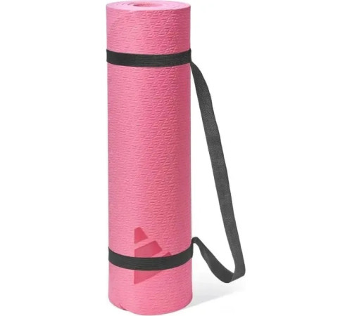 Килимок для йоги Adidas 183 х 61 х 1 см, рожевий