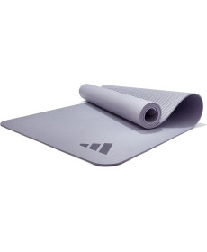 Килимок для йоги Adidas Premium Yoga Mat 5 мм, сірий