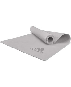 Килимок для йоги Adidas Premium Yoga Mat 5 мм, сірий