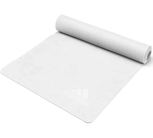 Килимок для йоги Adidas Premium Yoga Mat 5 мм, білий