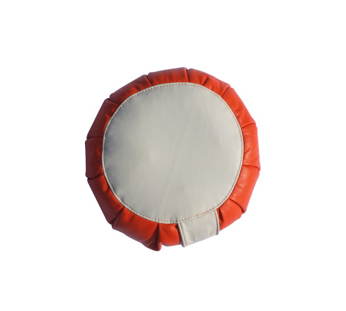 Подушка для медитації YA'Fu YFU-29.215, помаранчево-біла