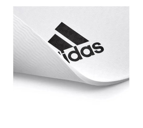 Килимок для йоги Adidas Yoga Mat 8 мм, білий