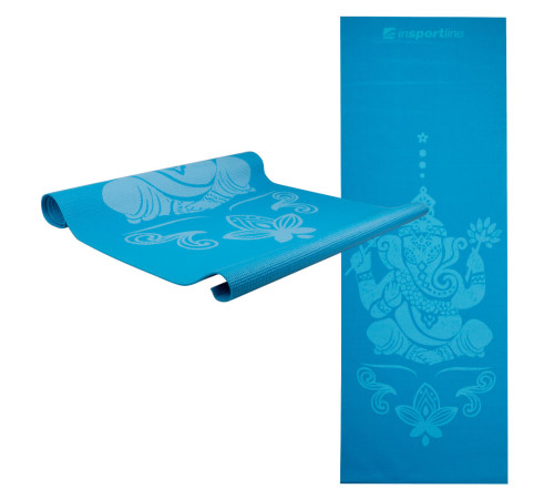 Килимок для йоги inSPORTline Spirit 172x61x0,3 cm - синій Килимок для йоги inSPORTline Spirit 172x61x0,3 cm - синій