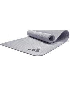 Килимок для йоги Adidas Yoga Mat 4 мм, сірий
