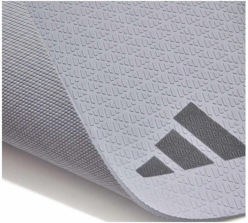 Килимок для йоги Adidas Yoga Mat 4 мм, сірий