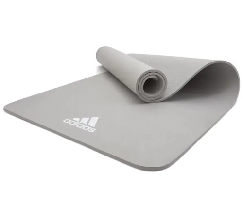 Килимок для йоги Adidas Yoga Mat 8 мм, сірий