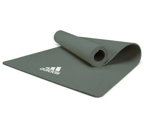 Килимок для йоги Adidas Yoga Mat 8 мм, темно-зелений