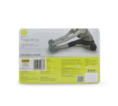 Куб для йоги ECOWELLNESS QB 022 Куб для йоги ECOWELLNESS QB 022