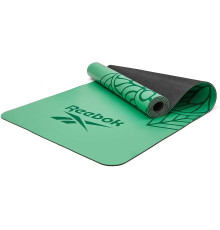 Килимок для йоги Reebok Natural Rubber Yoga Mat 4 мм, зелений