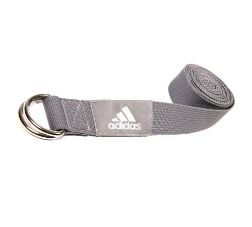 Пояс для йоги 2,5 м ADIDAS ADYG-20200GR сірий Пояс для йоги 2,5 м ADIDAS ADYG-20200GR сірий