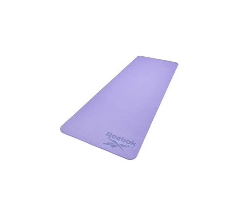 Килимок для йоги Reebok Double Sided 6 мм, фіолетово-рожевий