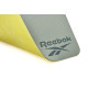 килимок для йоги Reebok Double Sided 6 мм, зелено-жовтий