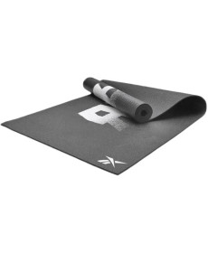 Двосторонній килимок для йоги Reebok Yoga Mat 4 мм,чорний