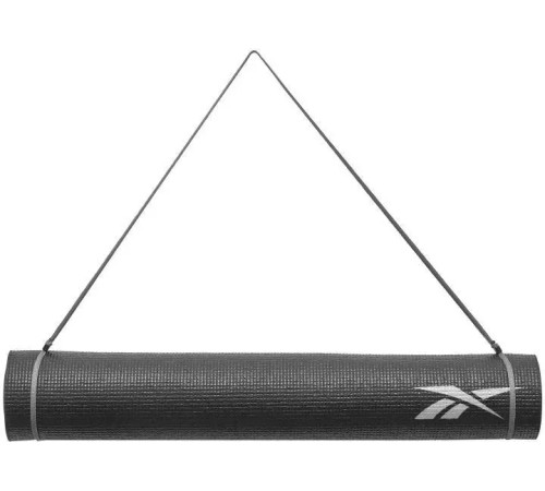 Двосторонній килимок для йоги Reebok Yoga Mat 4 мм,чорний