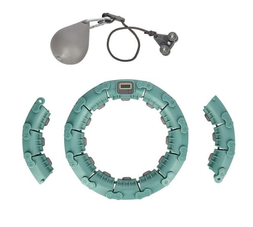 Хула-хуп HMS FH03 з лічильником та навантаженням, зелений