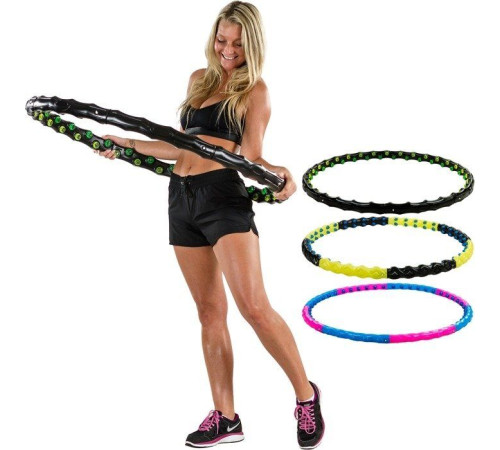 Коло Movit HULA HOP 1,5 кг 110 см з масажем, магнітне, для схуднення Коло Movit HULA HOP 1,5 кг 110 см з масажем, магнітне, для схуднення
