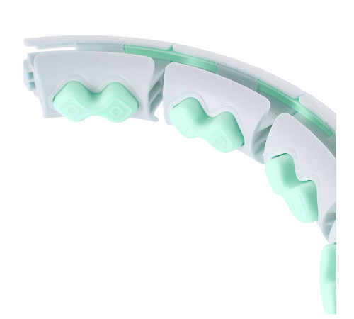 Хула-хуп HMS HHW06 з лічильником, навантаженням та поясом для схуднення BR163, м'ятний