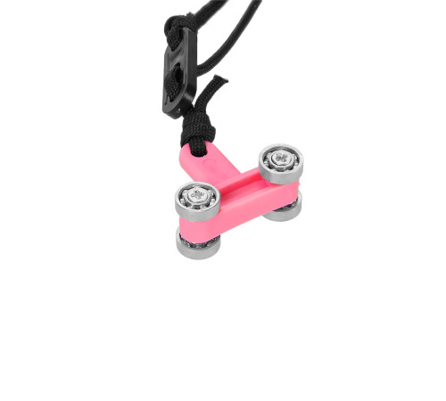 Хула-хуп масажний One Fitness OHA02 з навантаженням, рожевий