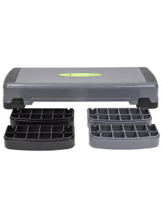 Степ-платформа HMS AS005 AEROBIC STEP, сіро-чорна