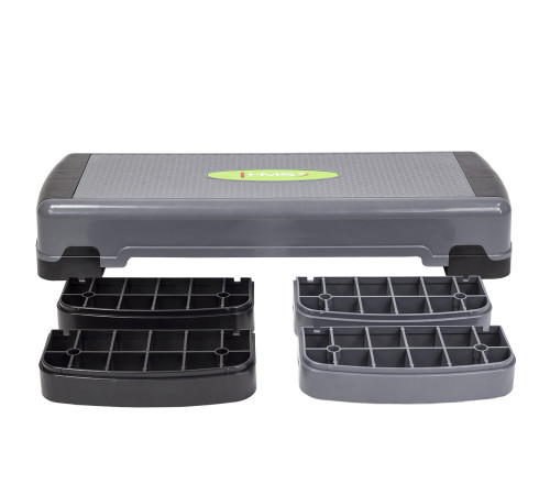 Степ-платформа HMS AS005 AEROBIC STEP, сіро-чорна