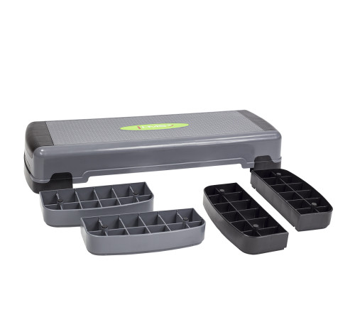 Степ-платформа HMS AS005 AEROBIC STEP, сіро-чорна