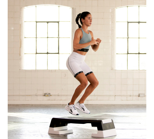 Степ-платформа Reebok Step Set зі стійкою з гантелями Tunturi