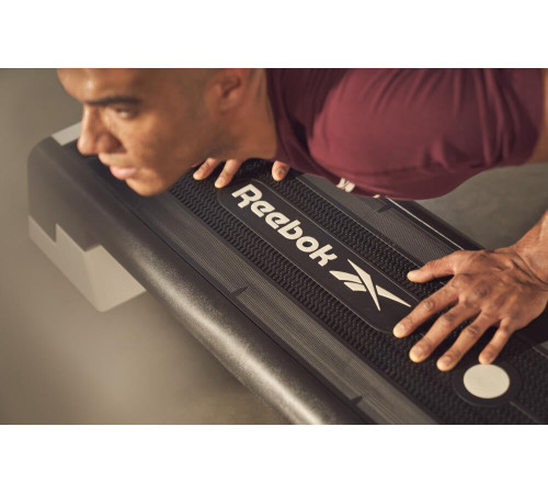 Степ-платформа Reebok Step, чорно-біла