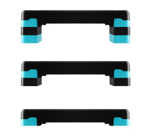 Степ-платформа HMS AS002, чорно-блакитна