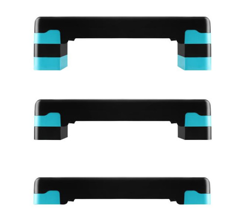 Степ-платформа HMS AS002, чорно-блакитна