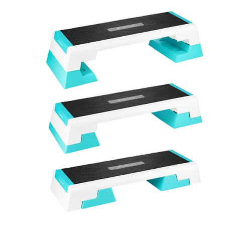 Степ-платформа HMS AS007 PREMIUM, біло-м'ятна