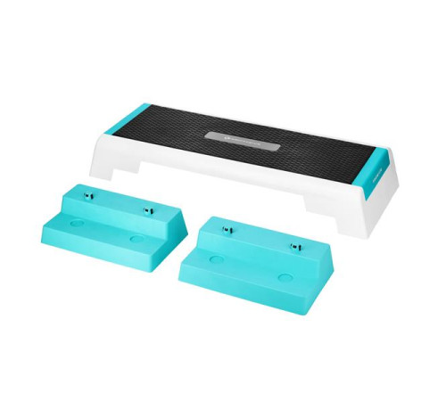 Степ-платформа HMS AS007 PREMIUM, біло-м'ятна