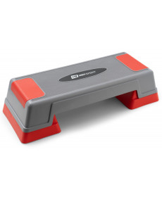 Степ платформа Hop-Sport HS-PP020AS сіро-червона