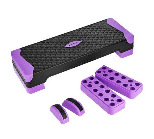 Степ-платформа з балансуванням HMS AS008L чорно-фіолетова